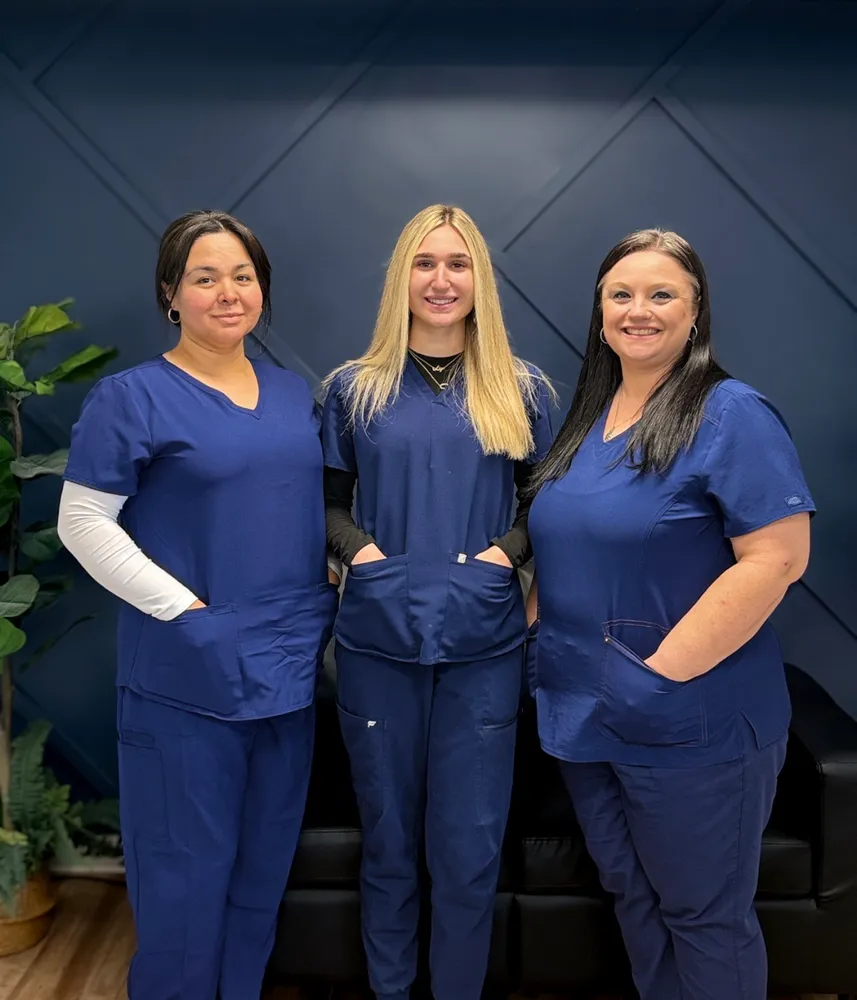 The dental assistant team at Timothy D. Andres DDS PC